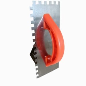 New hand tools 8 MM Notch Notch Plastic Handle Stainless Steel Trowel