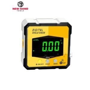 NEWHANDTOOLS Inclinometer IP54 Digital Angle Gauge Meter for Machinery Carpentry Building