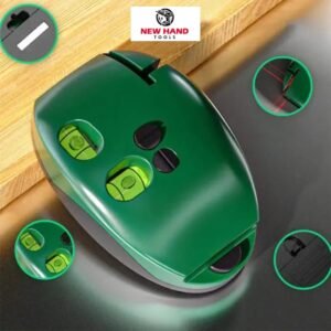 NEWHANDTOOLS High Precision Mini 90 Degree Electronic Laser Ruler Right Angle Infrared Level Strong Light Fine Line Rotary Laser Level Ruler